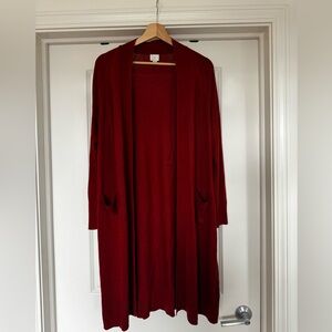 Burnt Orange Cardigan